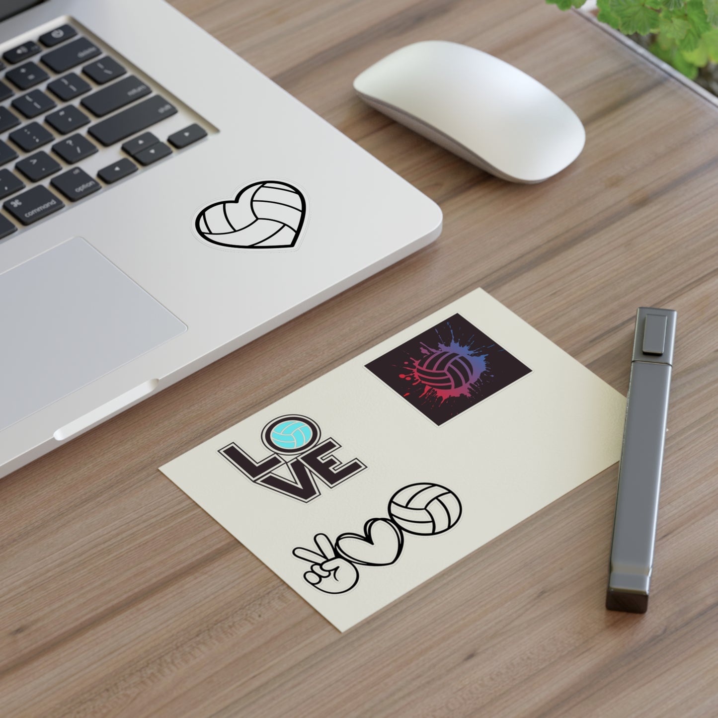 Volleyball Love Sticker Sheets - Perfect for Fans and Athletes