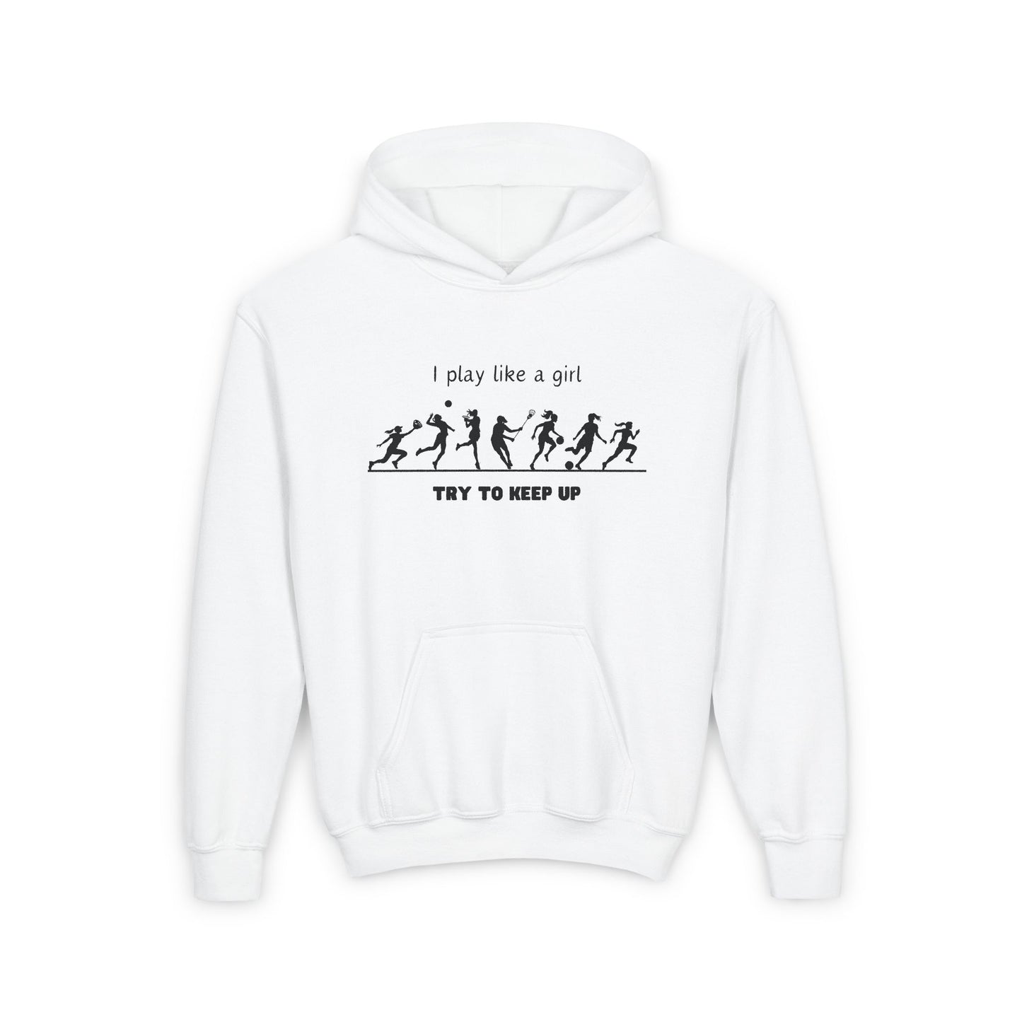 I Play Like A Girl Youth Sweatshirt