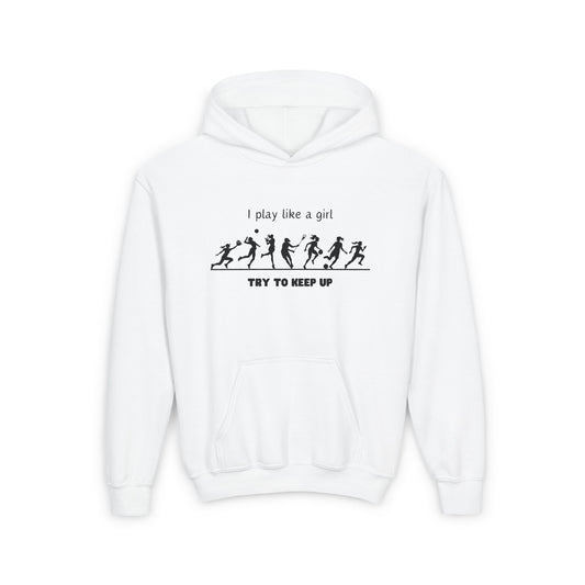 I Play Like A Girl Youth Sweatshirt