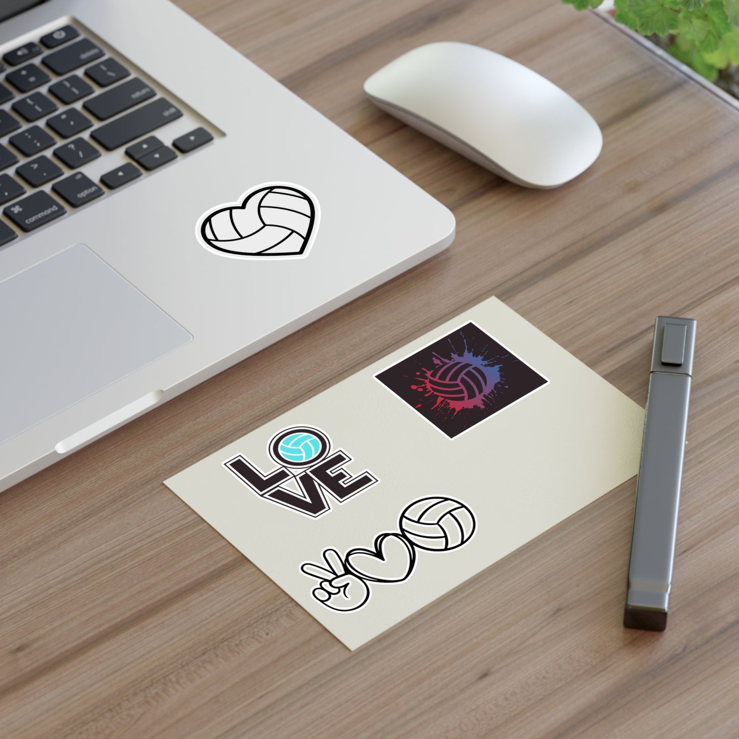 Volleyball Love Sticker Sheets - Perfect for Fans and Athletes